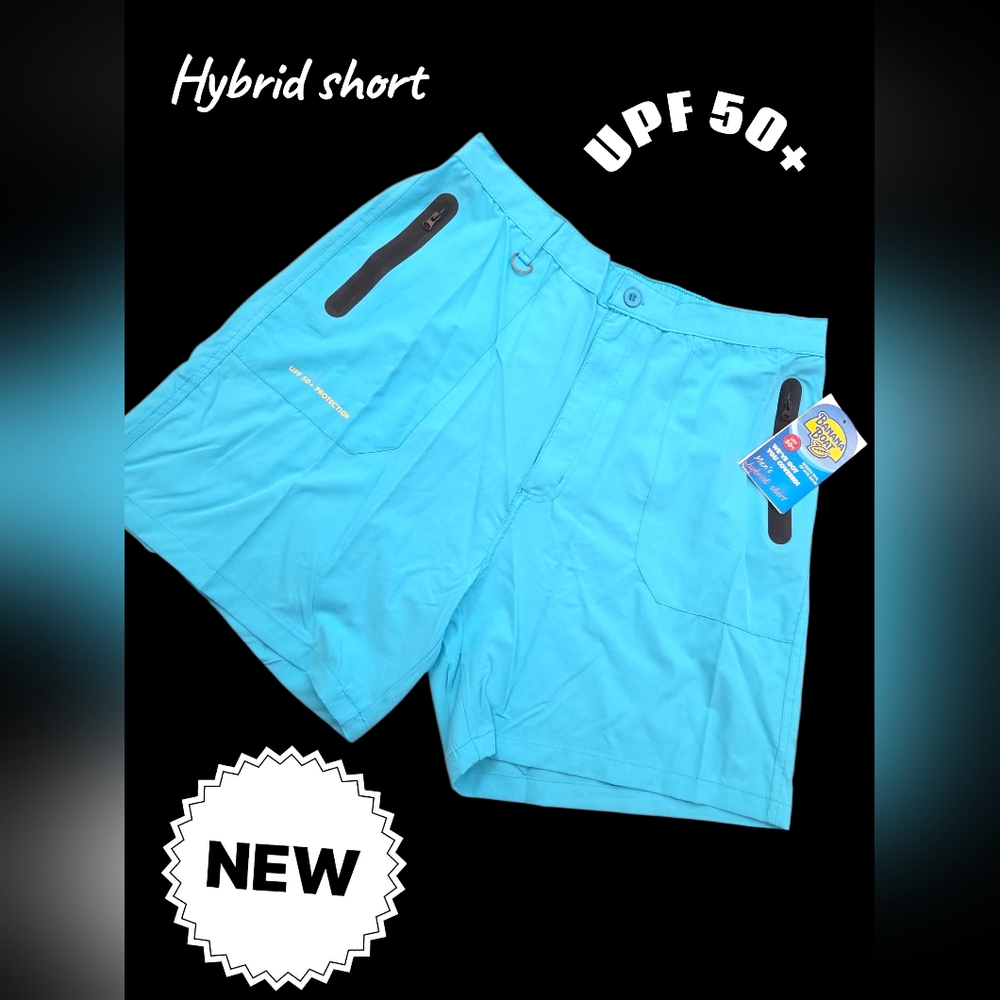 New Hybrid UPF 50+ short  Men 2XL